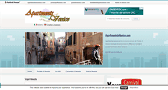 Desktop Screenshot of apartmentsinvenice.com
